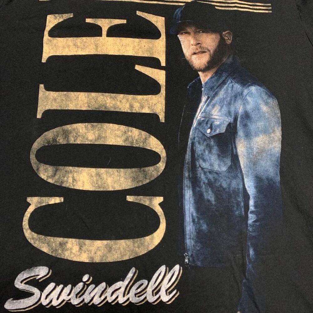 Cole Swindell Heads Carolina Concert Tour T-Shirt Size xl Country Music